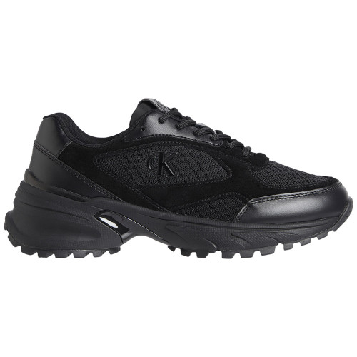Calvin Klein Leather and Breathable Mesh Trainers